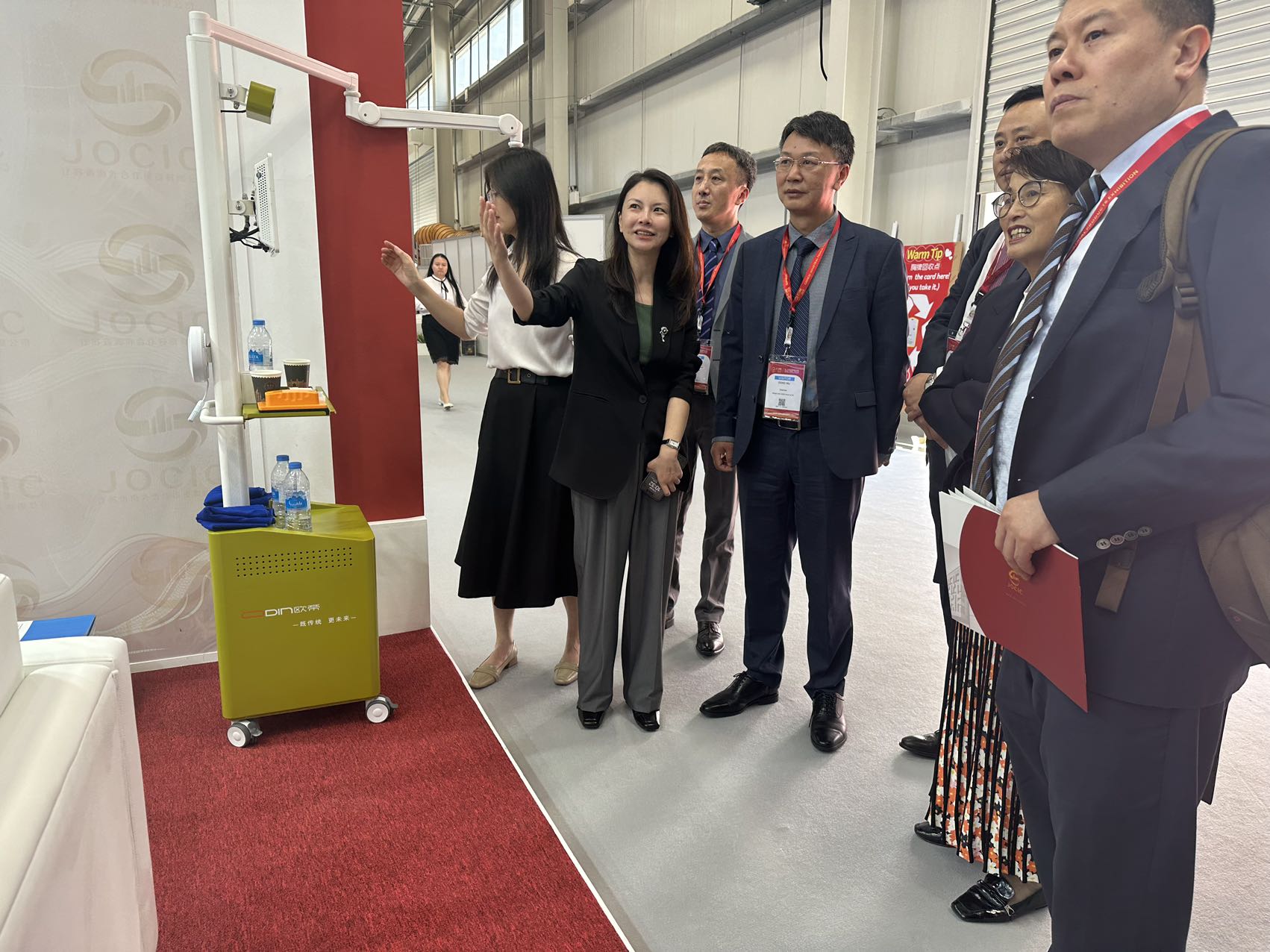 欧帝科技亮相中阿（联酋）产能合作示范园2024中国工业品展 展现职教数字化创新力量
